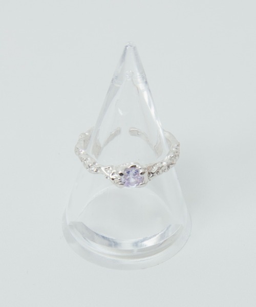 whim（ウィム）の「【NEW】Stone ring（リング・レディース・ゴールド/シルバー・FREE）」の2枚目の写真