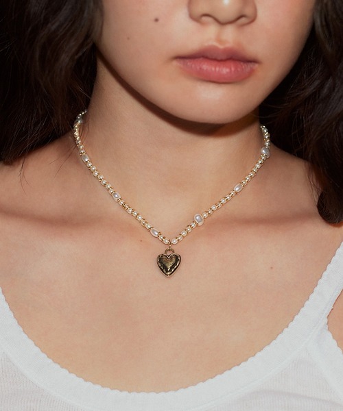 ANU（アヌ）の「amor’s lovely pearl choker - アモルズラブリーパールチョーカー（ネックレス・レディース・ホワイト・FREE）」の10枚目の写真