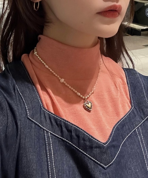 ANU（アヌ）の「amor’s lovely pearl choker - アモルズラブリーパールチョーカー（ネックレス・レディース・ホワイト・FREE）」の19枚目の写真