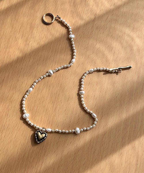 ANU（アヌ）の「amor’s lovely pearl choker - アモルズラブリーパールチョーカー（ネックレス・レディース・ホワイト・FREE）」の20枚目の写真