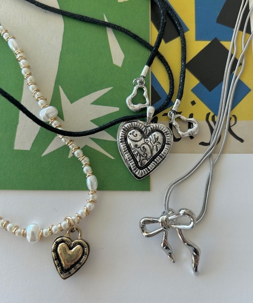 ANU（アヌ）の「amor’s lovely pearl choker - アモルズラブリーパールチョーカー（ネックレス・レディース・ホワイト・FREE）」の21枚目の写真