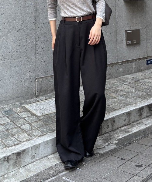 セール】2タックワイドパンツ（スラックス）｜COLONY 2139（コロニー
