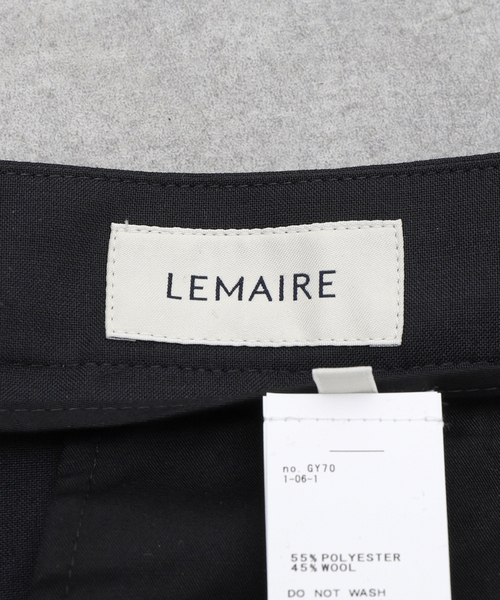 セール】【LEMAIRE / ルメール】ONE PLEAT PANTS（スラックス