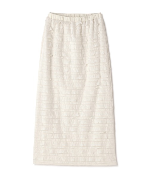 FREE'S MART（フリーズマート）の「◇カットフリルティアードナロースカート（スカート・レディース・ブラック/ホワイト・MEDIUM/SMALL）」の21枚目の写真