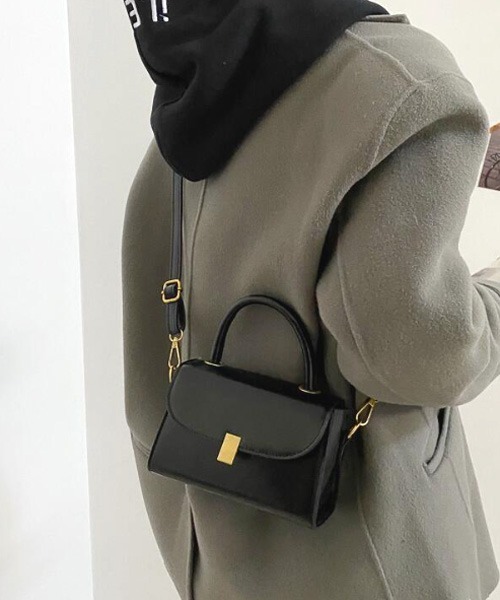 TONE SELECT GOODS（トーンセレクトグッズ）の「【resonance】ワンハンドル　ベーシックカラー　ハンドバッグ　ショルダーバッグ　2WAY（ハンドバッグ・レディース・ブラック/バーガンディー/ブラウン/ベージュ・FREE）」の5枚目の写真