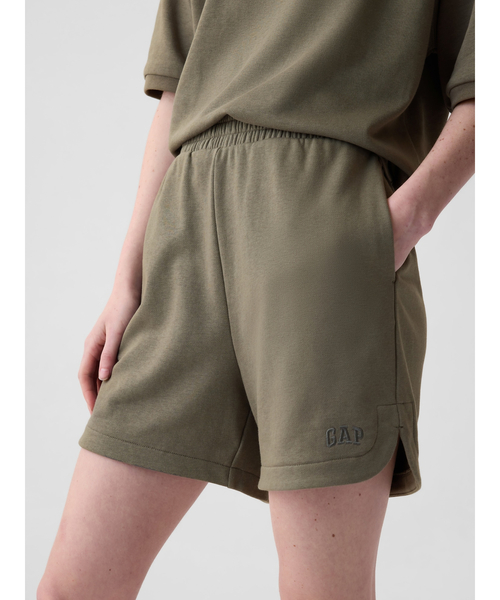 GAP（ギャップ）の「GAPロゴ ドルフィン スウェットショートパンツ（その他パンツ・レディース・グレー系その他/ホワイト系その他/ホワイト/ブラック・S/M/L/XS/XXS）」の4枚目の写真