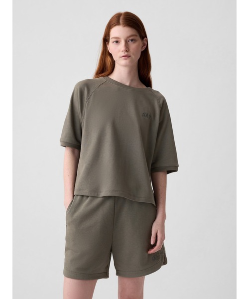 GAP（ギャップ）の「GAPロゴ ドルフィン スウェットショートパンツ（その他パンツ・レディース・グレー系その他/ホワイト系その他/ホワイト/ブラック・S/M/L/XS/XXS）」の19枚目の写真