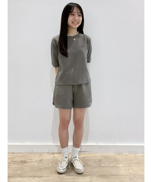 GAP ギャップ グリーン　セットアップ トレーナー ショートパンツ GAP ギャップ グリーン セットアップ トレーナー ショートパンツ