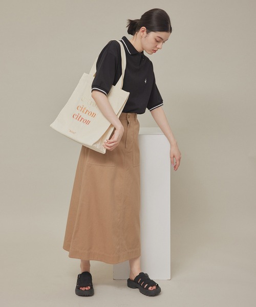 BEVERLY HILLS POLO CLUB（ビバリーヒルズポロクラブ）の「【BEVERLY HILLS POLO CLUB】鹿の子ポロシャツ（ポロシャツ・レディース・ブラック/ホワイト系その他・38）」の3枚目の写真