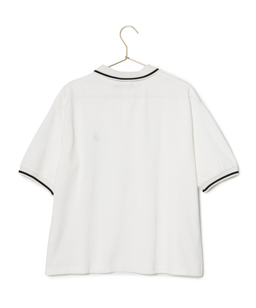 BEVERLY HILLS POLO CLUB（ビバリーヒルズポロクラブ）の「【BEVERLY HILLS POLO CLUB】鹿の子ポロシャツ（ポロシャツ・レディース・ブラック/ホワイト系その他・38）」の15枚目の写真