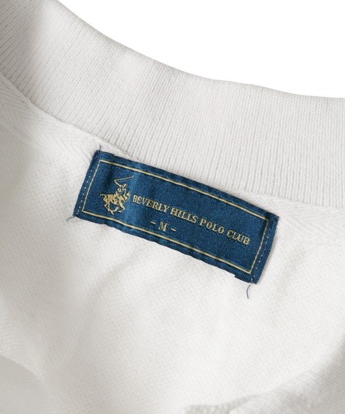BEVERLY HILLS POLO CLUB（ビバリーヒルズポロクラブ）の「【BEVERLY HILLS POLO CLUB】鹿の子ポロシャツ（ポロシャツ・レディース・ブラック/ホワイト系その他・38）」の20枚目の写真