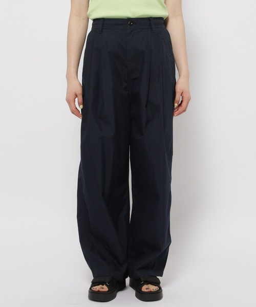 niko and...（ニコアンド）の「ナイロンコットンバレルパンツ（その他パンツ・レディース・グリーン/ベージュ/ネイビー/アイボリー・FREE）」の18枚目の写真