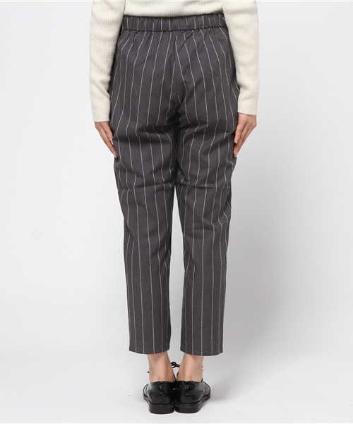 koe（コエ）の「ストライプテーパードパンツ（その他パンツ・レディース・ネイビー/グレー・MEDIUM/SMALL/LARGE）」の5枚目の写真