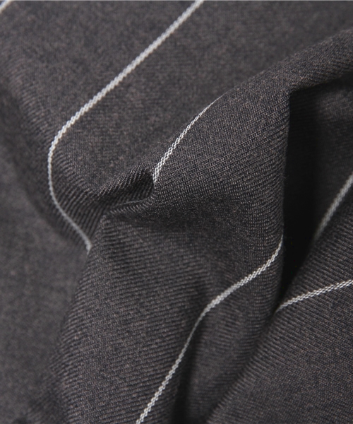 koe（コエ）の「ストライプテーパードパンツ（その他パンツ・レディース・ネイビー/グレー・MEDIUM/SMALL/LARGE）」の11枚目の写真