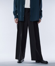 UNITED TOKYO | Wクリース ウールギャバパンツ(スラックス)