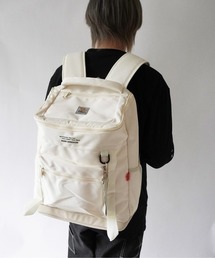 Mark Gonzales | 【（What it isNt）ART BY MARKGONZALES / (ワットイットイズント) アートバイ マークゴンザレス 】 ラウンド トップ バックパック 「キーホルダー付き」(バックパック/リュック)