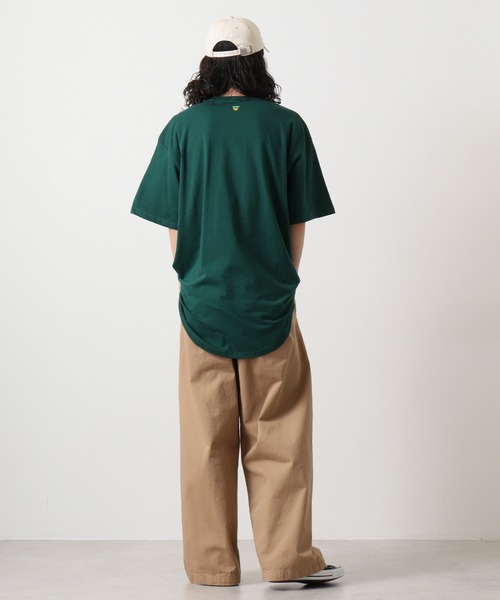 Grateful Dead(グレイトフルデッド)の「Grateful Dead グレートフルデッドプリントオーバーサイズTシャツ(Tシャツ/カットソー・メンズ・オレンジ/ベージュ/パープル/チャコール/グリーン/オフホワイト/ホワイト系/ブラック・M/L/XL)」の20枚目の写真