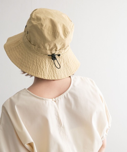 KBF（ケイビーエフ）の「パッカブルバケットHAT（ハット・レディース・ブラック/ベージュ・ONE）」の10枚目の写真