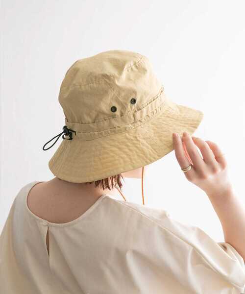 KBF（ケイビーエフ）の「パッカブルバケットHAT（ハット・レディース・ブラック/ベージュ・ONE）」の11枚目の写真