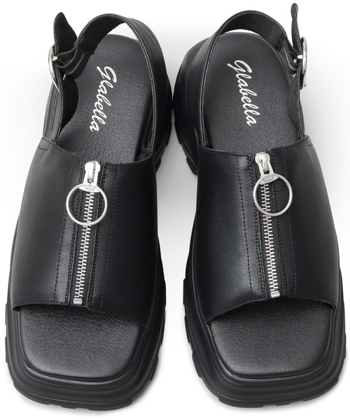 8(eight)(エイト)の「厚底ストラップサンダル(サンダル・メンズ・ブラック・LARGE/MEDIUM/SMALL)」の4枚目の写真