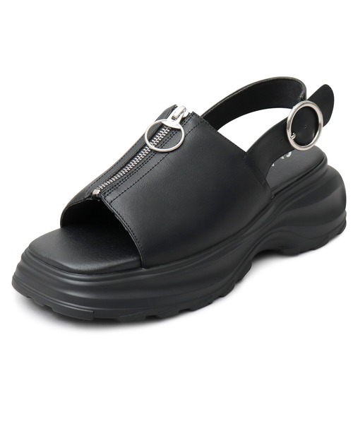 8(eight)(エイト)の「厚底ストラップサンダル(サンダル・メンズ・ブラック・LARGE/MEDIUM/SMALL)」の8枚目の写真