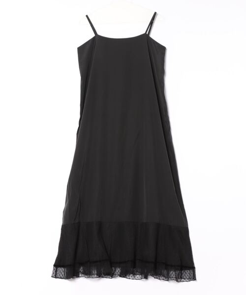 mystic（ミスティック）の「[otona mystic]ヴィンテージレースキャミワンピース（ワンピース・レディース・ブラック・FREE）」の9枚目の写真