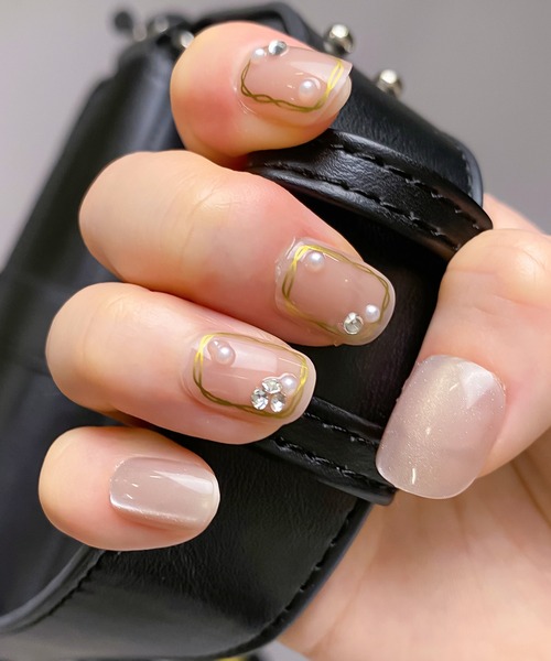 SPINNS（スピンズ）の「ネイルチップ 24ピース（ネイルシール/ネイルチップ・レディース・C/D/E/F/A/H/B/G・ONESIZE）」の6枚目の写真