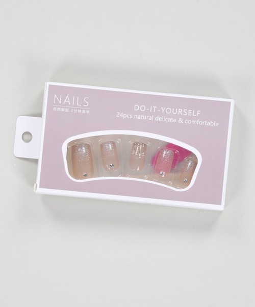 SPINNS（スピンズ）の「ネイルチップ 24ピース（ネイルシール/ネイルチップ・レディース・C/D/E/F/A/H/B/G・ONESIZE）」の8枚目の写真