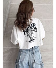 GYDA | VIGOR IS PLAYショートLOOSE Tシャツ(Tシャツ/カットソー)