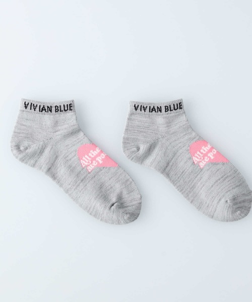 Right-on(ライトオン)の「VIVIAN BLUE(ヴィヴィアンブルー)【3足セット】ストリートソックス(ソックス/靴下・キッズ・ブラック×ホワイト・L/M)」の12枚目の写真