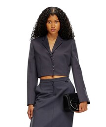 DIESEL | レディース テーラードジャケット クロップド丈(テーラードジャケット)