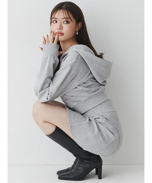 RESEXXY（リゼクシー）の「スクエアトゥロングブーツ（ブーツ・レディース・ブラック/ベージュ/ブラウン・SMALL/MEDIUM/LARGE）」の19枚目の写真