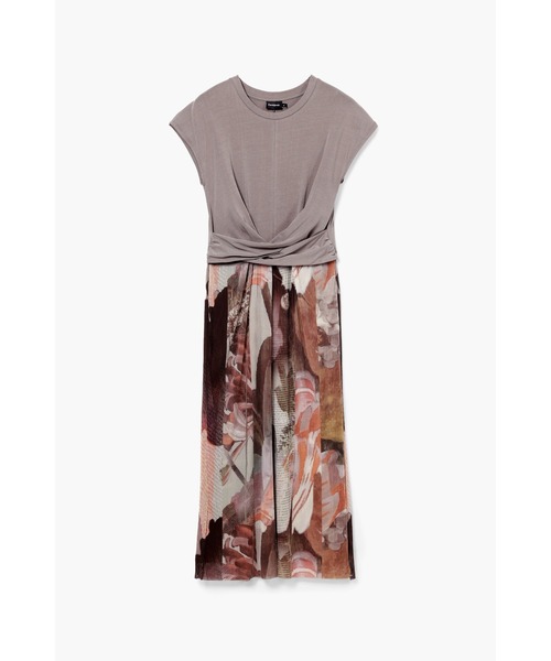 ニットミディドレス（ワンピース）｜Desigual（デシグアル）