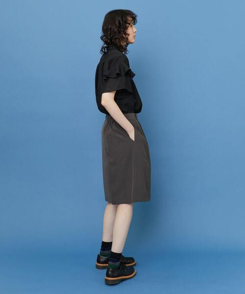 FRAPBOIS(フラボア)の「ドーリー ブラウス(シャツ/ブラウス・レディース・ブラック/ブルー・1)」の8枚目の写真