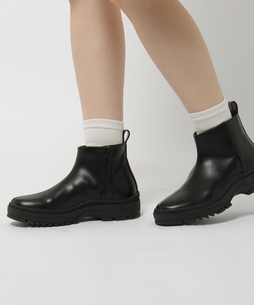 オリジナル晴雨兼用ショートブーツ（ブーツ）｜niko and