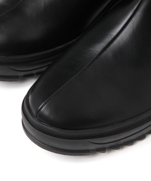 niko and...（ニコアンド）の「オリジナル晴雨兼用ショートブーツ（ブーツ・レディース・ブラック・LARGE/MEDIUM）」の10枚目の写真