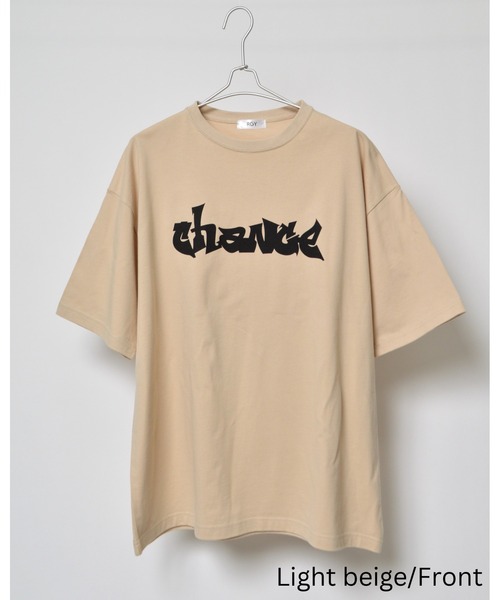 RGY（アールジーワイ）の「【RGY】ビリヤード両面プリント ビッグシルエットTシャツ (CP)（Tシャツ/カットソー・レディース・ブラック/ホワイト/ライトベージュ・L/M）」の14枚目の写真