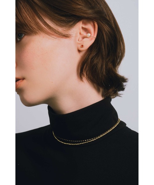 les bon bon victoriaヴィクトリア チョーカー ネックレス les bonbon】victoria choker / yellow gold ヴィクトリア チョーカー