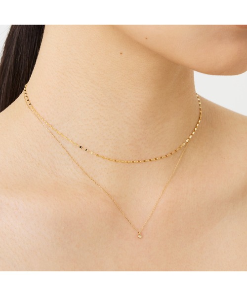 les bonbon（ルボンボン）の「【les bonbon】victoria choker / yellow gold　ヴィクトリア チョーカー（ネックレス・レディース・イエローゴールド・FREE）」の21枚目の写真