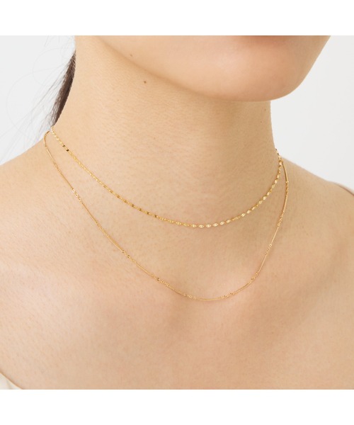 les bonbon（ルボンボン）の「【les bonbon】victoria choker / yellow gold　ヴィクトリア チョーカー（ネックレス・レディース・イエローゴールド・FREE）」の20枚目の写真