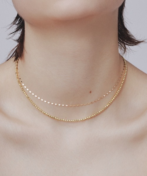 les bonbon（ルボンボン）の「【les bonbon】victoria choker / yellow gold　ヴィクトリア チョーカー（ネックレス・レディース・イエローゴールド・FREE）」の18枚目の写真