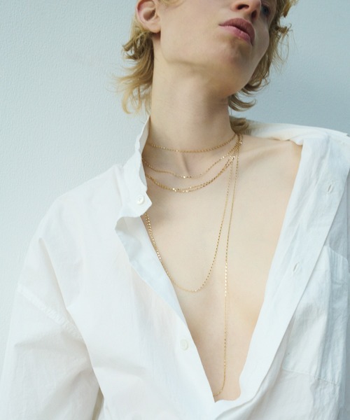 les bonbon(ルボンボン)の「【les bonbon】victoria choker / yellow gold ヴィクトリア チョーカー(ネックレス・レディース・イエローゴールド・FREE)」の22枚目の写真