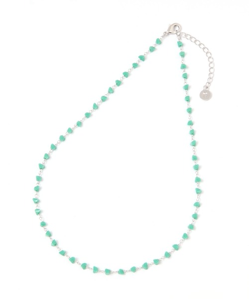 niko and...（ニコアンド）の「マルチパーツコンビネックレス（ネックレス・レディース・ライトブルー/ブラック/オフホワイト/グレー/イエロー/レッド/グリーン/ホワイト・0）」の9枚目の写真