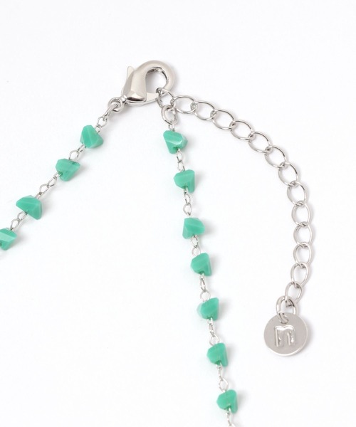 niko and...（ニコアンド）の「マルチパーツコンビネックレス（ネックレス・レディース・ライトブルー/ブラック/オフホワイト/グレー/イエロー/レッド/グリーン/ホワイト・0）」の10枚目の写真