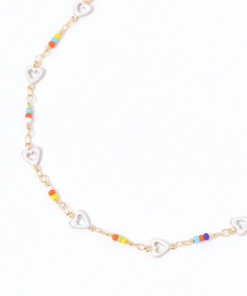 niko and...（ニコアンド）の「マルチパーツコンビネックレス（ネックレス・レディース・ライトブルー/ブラック/オフホワイト/グレー/イエロー/レッド/グリーン/ホワイト・0）」の11枚目の写真