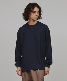 ◆カラーワッフルオーバーサイズカットソー