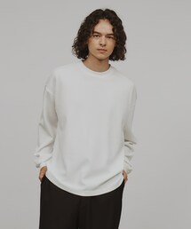 tk.TAKEO KIKUCHI | ◆カラーワッフルオーバーサイズカットソー(Tシャツ/カットソー)