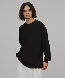 tk.TAKEO KIKUCHI | カラーワッフルオーバーサイズカットソー(Tシャツ/カットソー)