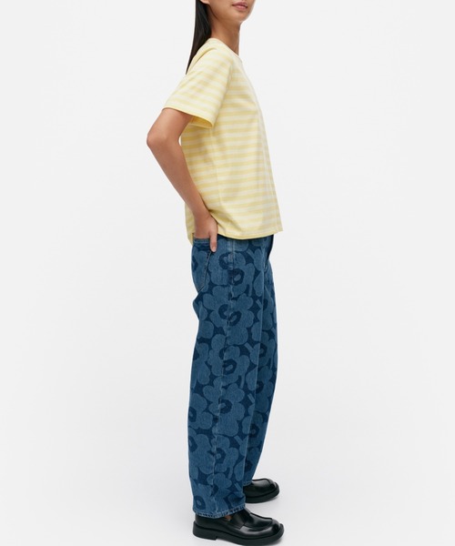 marimekko(マリメッコ)の「【kioski】 Tasaraita / Relaxed t-shirt(シャツ/ブラウス・レディース・レモンイエロー・SMALL/X-SMALL/MEDIUM/LARGE)」の7枚目の写真