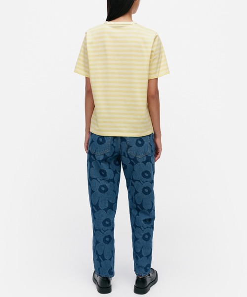 marimekko(マリメッコ)の「【kioski】 Tasaraita / Relaxed t-shirt(シャツ/ブラウス・レディース・レモンイエロー・SMALL/X-SMALL/MEDIUM/LARGE)」の6枚目の写真